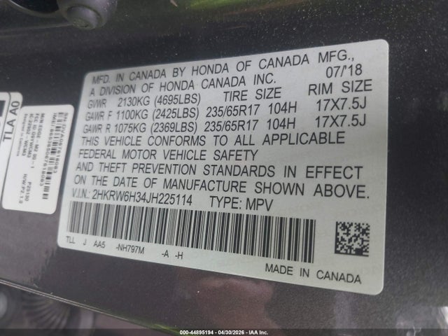 Honda CR-V Lx