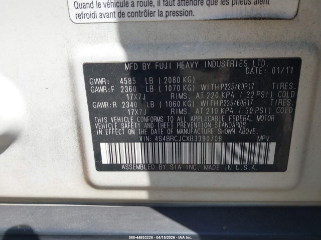Subaru Outback 2.5i Limited