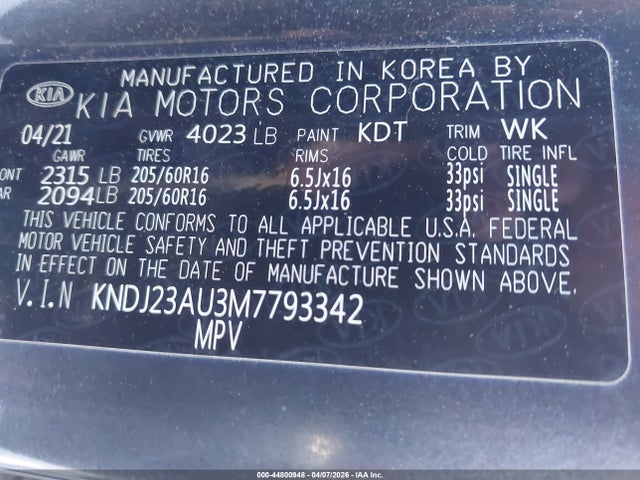 Kia Soul Lx