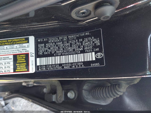 Toyota Camry Se