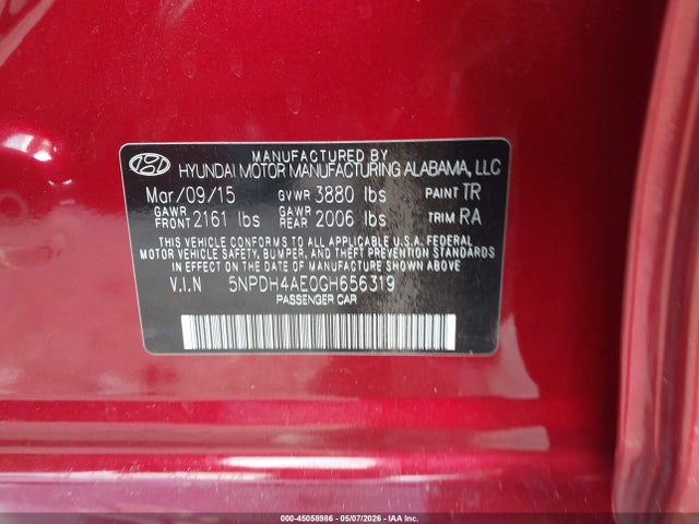 Hyundai ELANTRA Se