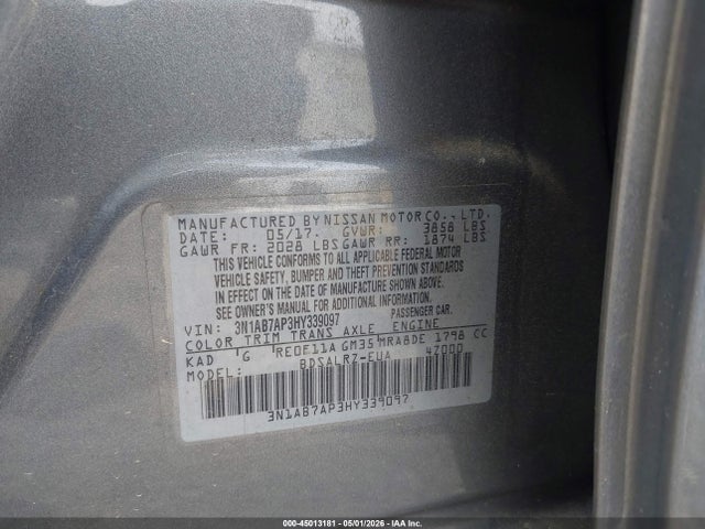 Nissan Sentra Sr
