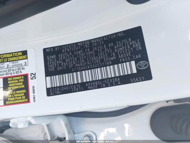 Toyota Camry Se
