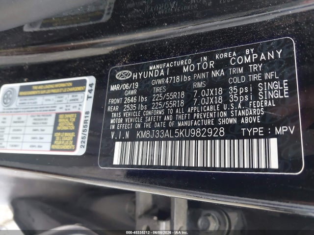 Hyundai TUCSON Sel