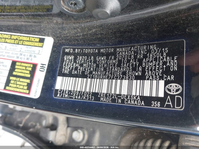 Toyota Corolla S Plus