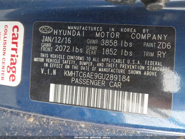 Hyundai VELOSTER Turbo
