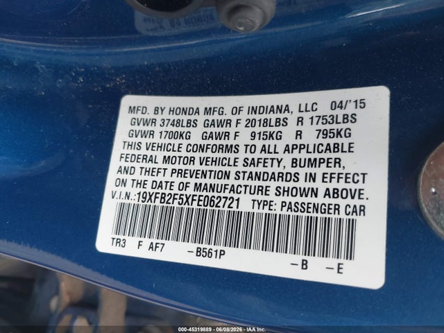 Honda Civic Lx