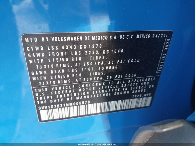 Volkswagen Taos 1.5t Sel