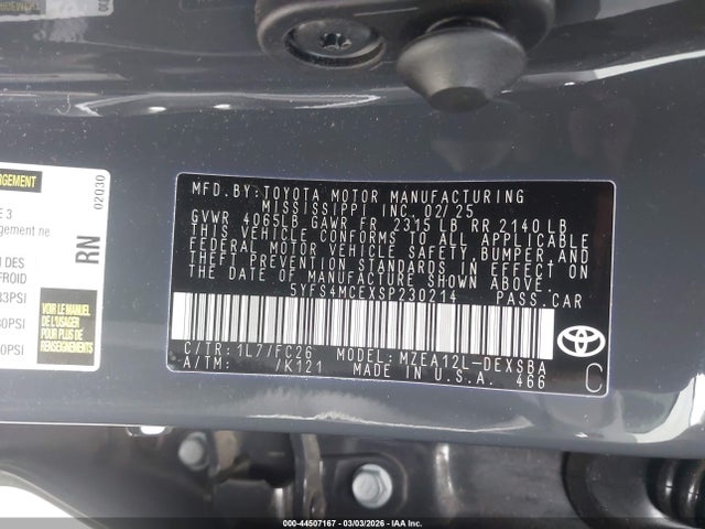 Toyota Corolla Se