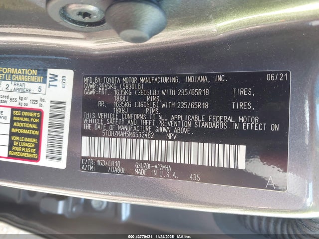 Toyota Highlander Xle