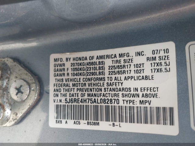 Honda CR-V Ex-l
