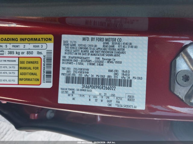 Ford Fusion Titanium