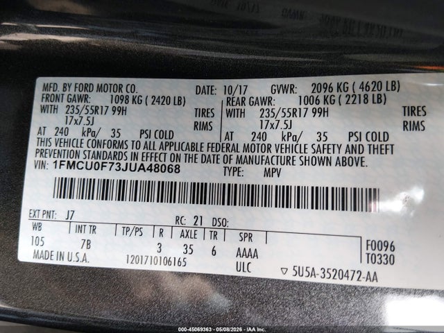 Ford Escape S