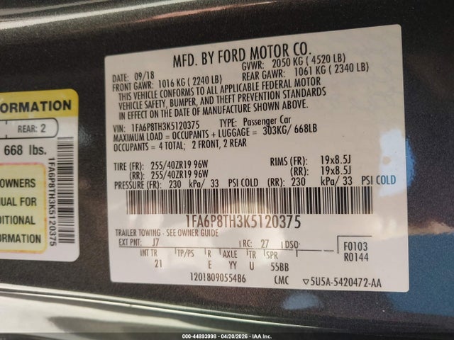 Ford Mustang Ecoboost