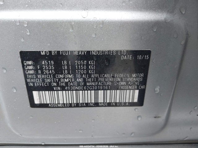 Subaru Legacy 2.5i Premium