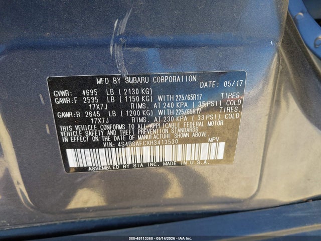 Subaru Outback 2.5i Premium