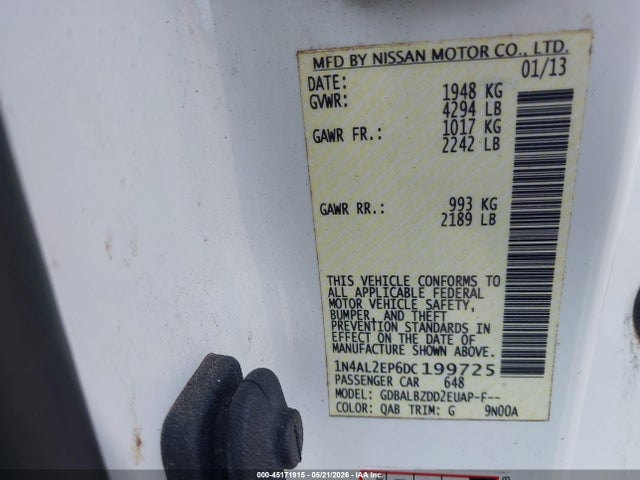 Nissan Altima 2.5 S