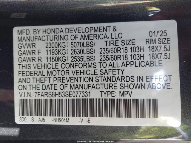 Honda CR-V Hybrid Sport