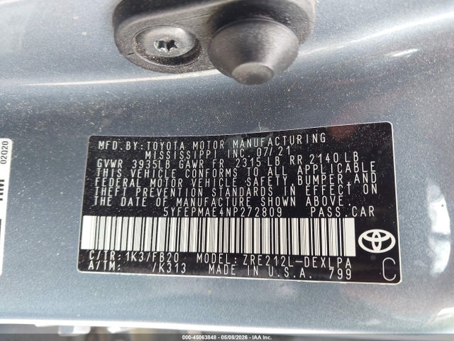 Toyota Corolla Le