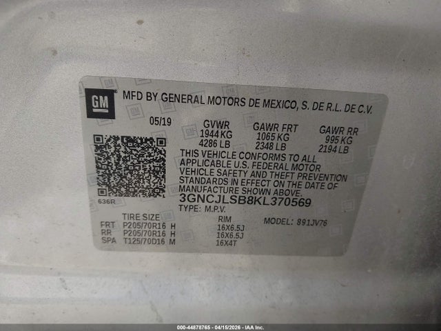 Chevrolet Trax Lt