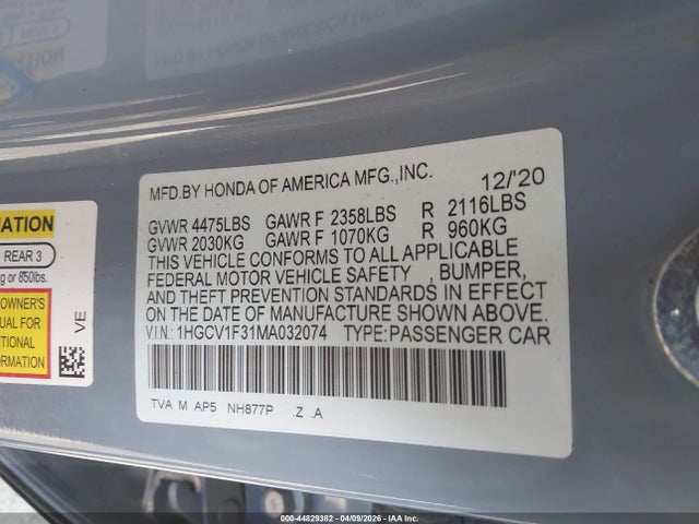 Honda Accord Sport