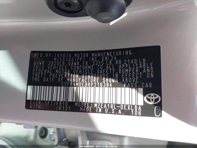 Toyota Corolla Le