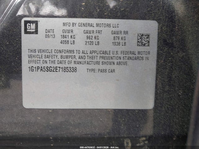 Chevrolet Cruze Ls Auto