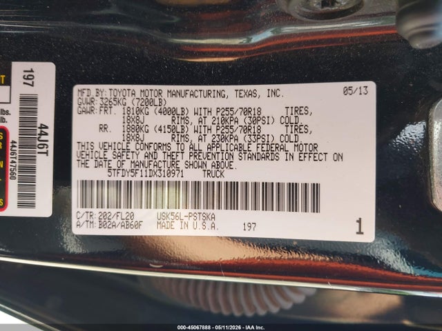 Toyota Tundra Grade 5.7l V8