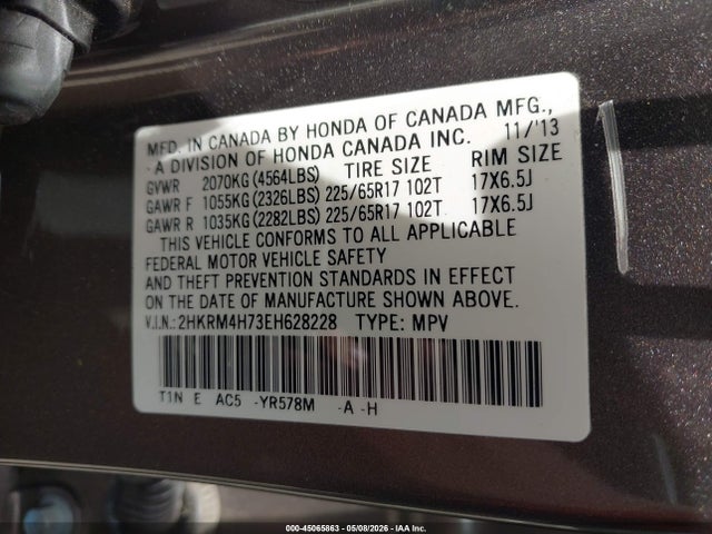 Honda CR-V Ex-l