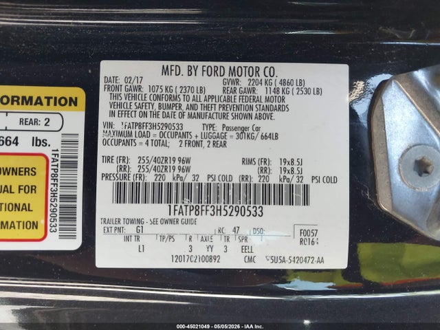 Ford Mustang Gt Premium