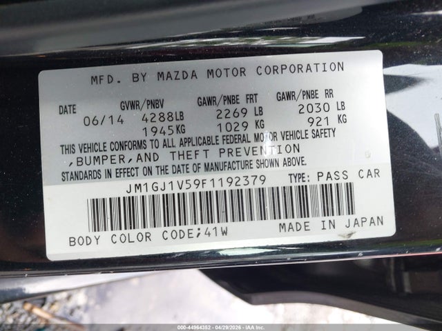 Mazda Mazda6 I Touring