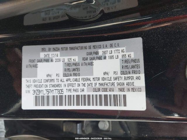 Mazda Mazda3 I Touring
