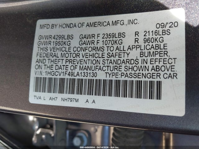 Honda Accord Ex