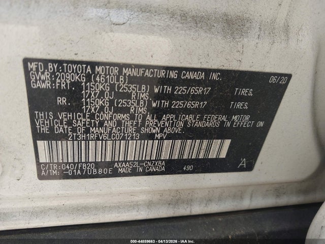 Toyota RAV4 Le
