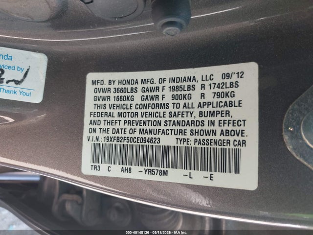 Honda Civic Lx
