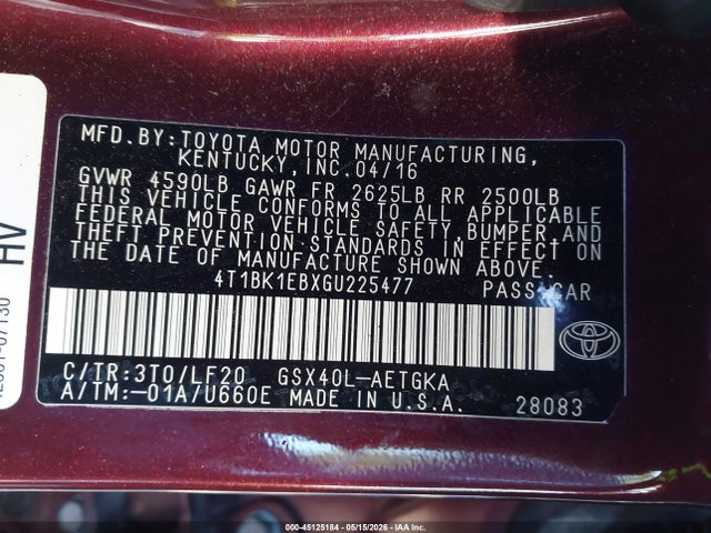 Toyota Avalon Xle Premium