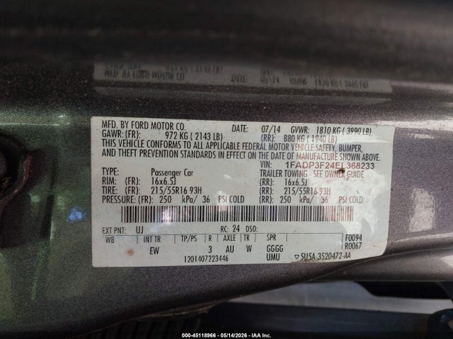 Ford Focus Se