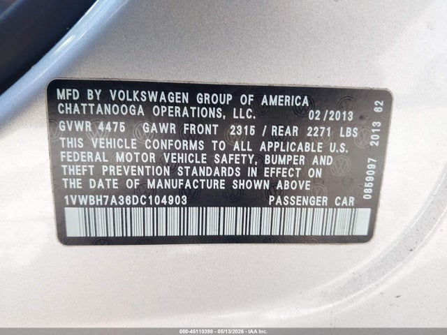 Volkswagen Passat 2.5l Se