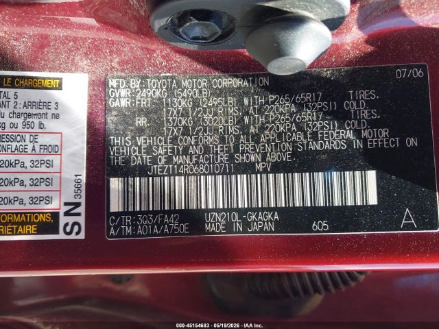 Toyota 4Runner Sr5 V8