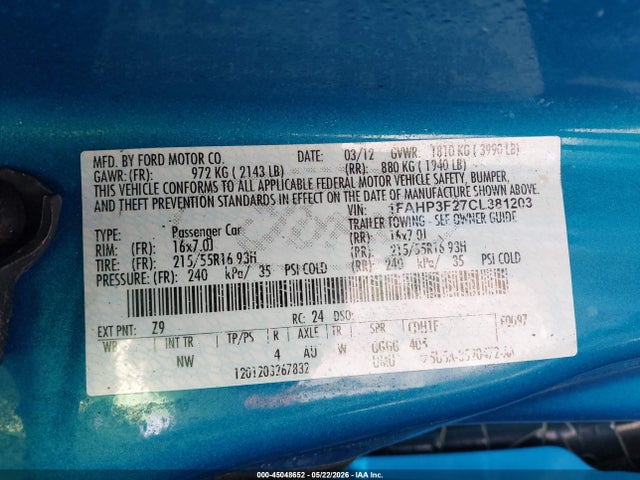 Ford Focus Se