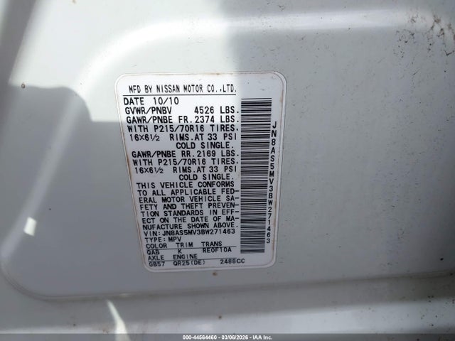Nissan Rogue S