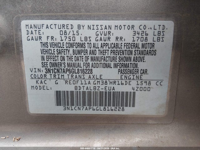 Nissan Versa