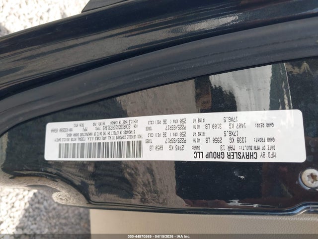 Dodge Grand Caravan Crew