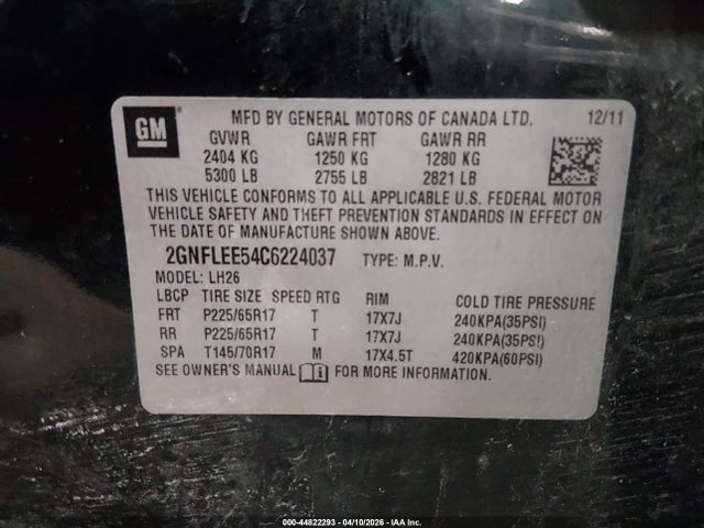Chevrolet Equinox 1lt