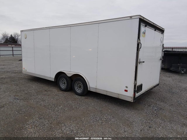 Covered Wagon Enclosed Cargo Trail