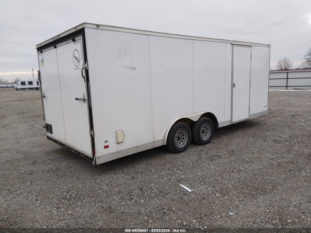 Covered Wagon Enclosed Cargo Trail