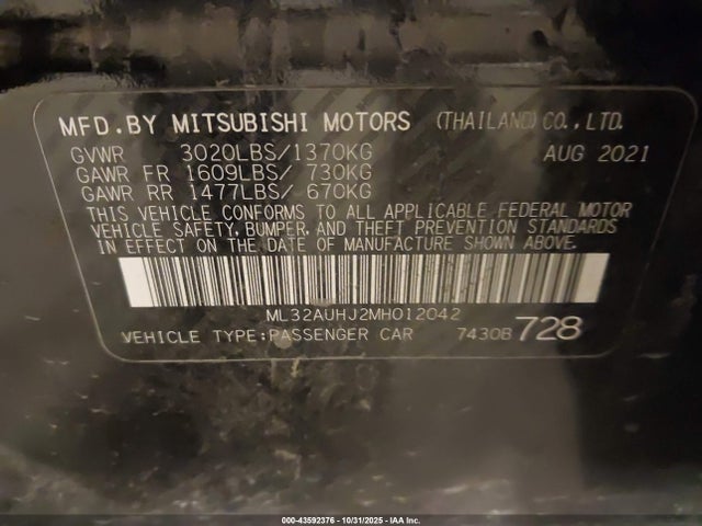 Mitsubishi Mirage