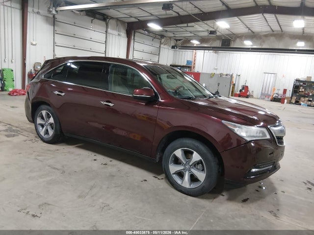 Salvage Acura MDX Image