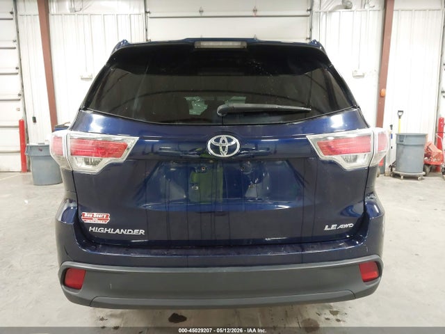 Toyota Highlander Le V6