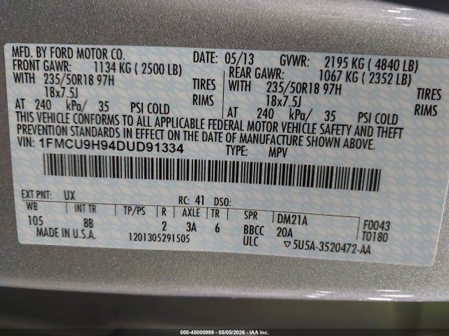 Ford Escape Sel